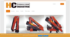 Desktop Screenshot of hcindustrie.com