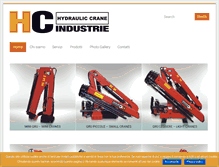 Tablet Screenshot of hcindustrie.com